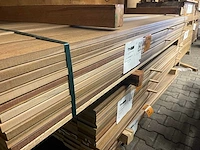 Ipé country grade planken geschaafd 2450x120x21mm (106x) - afbeelding 2 van  3