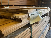 Ipé country grade planken geschaafd 650-1550x90x21mm (70x) - afbeelding 2 van  3