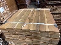 Ipé country grade planken geschaafd 950x120x21mm (182x) - afbeelding 1 van  3