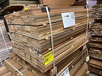 Ipé country grade planken geschaafd 950x120x21mm (182x) - afbeelding 2 van  3