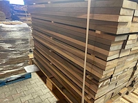 Ipé country grade planken geschaafd 950x90x21mm (234x) - afbeelding 2 van  3