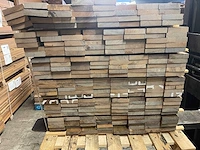 Ipé country grade planken geschaafd 950x90x21mm (234x) - afbeelding 3 van  3