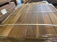 Ipé country grade planken geschaafd 950x90x27mm (205x) - afbeelding 1 van  3