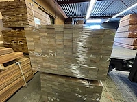 Ipé country grade planken geschaafd 950x90x27mm (205x) - afbeelding 2 van  3