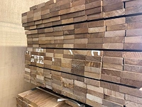 Ipé country grade planken geschaafd 950x90x27mm (207x) - afbeelding 3 van  3