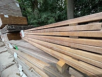 Ipé hardhouten planken 21x145mm, lengte 155cm (53x) - afbeelding 2 van  3