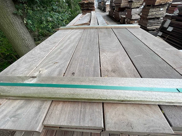 Ipé hardhouten planken 21x145mm, lengte 95cm (36x) - afbeelding 1 van  3