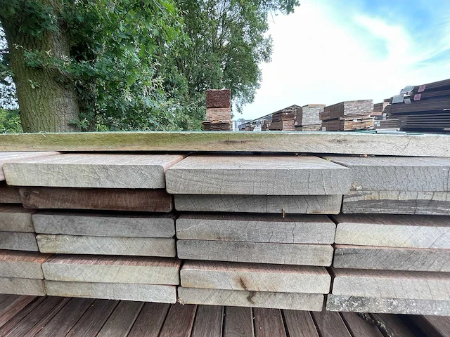 Ipé hardhouten planken 21x145mm, lengte 95cm (36x) - afbeelding 3 van  3