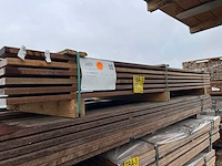 Ipé hardhouten planken geschaafd 21x120mm, lengte 215cm (41x) - afbeelding 2 van  3