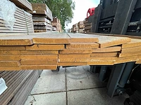 Ipé hardhouten planken geschaafd 21x145mm, lengte 125cm (42x) - afbeelding 3 van  3