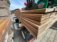 Ipé hardhouten planken geschaafd 21x145mm, lengte 275cm (54x) - afbeelding 2 van  3