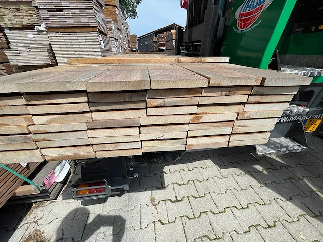 Ipé hardhouten planken geschaafd 21x145mm, lengte 275cm (54x) - afbeelding 3 van  3