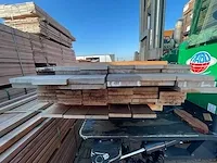 Ipé hardhouten planken geschaafd 21x145mm, lengte 44/275cm 13/305cm 34/245cm (91x) - afbeelding 3 van  3