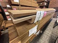 Ipé hardhouten planken geschaafd 21x145mm, lengte 7/335cm 20/305cm (27x) - afbeelding 2 van  3