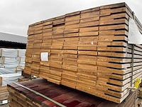Ipé hardhouten planken geschaafd 21x145mm, lengte 95cm (126x) - afbeelding 3 van  3