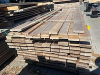 Ipé hardhouten planken geschaafd 21x90mm, lengte 215-245cm (22x) - afbeelding 3 van  3