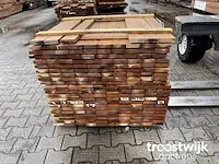 Ipé hardhouten planken geschaafd 25x95mm, lengte 95cm - afbeelding 2 van  3