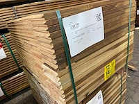 Ipé kopse veer en groef (buitenparket) 650x145x21mm (120x) - afbeelding 2 van  3