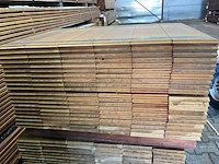 Ipé kopse veer en groef (buitenparket) 650x145x21mm (120x) - afbeelding 3 van  3