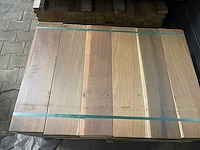 Ipé kopse veer en groef (buitenparket) 650x145x21mm (120x) - afbeelding 1 van  3