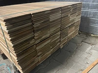Ipé kopse veer en groef (buitenparket) 650x145x21mm (120x) - afbeelding 2 van  3
