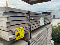 Ipé planken fijnbezaagd 1850x130x27mm (47x) - afbeelding 2 van  3