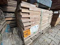 Ipé planken fijnbezaagd 350x105x27mm (450x) - afbeelding 2 van  3