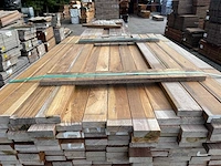 Ipé planken geschaafd 1250x70x21mm (177x) - afbeelding 1 van  3