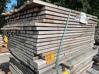 Ipé planken geschaafd 1250x70x25mm (252x) - afbeelding 2 van  3