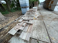 Ipé planken geschaafd 1850-4300x120x21mm (126x) - afbeelding 1 van  3