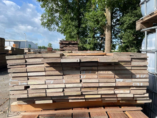Ipé planken geschaafd 1850-4300x120x21mm (126x) - afbeelding 3 van  3