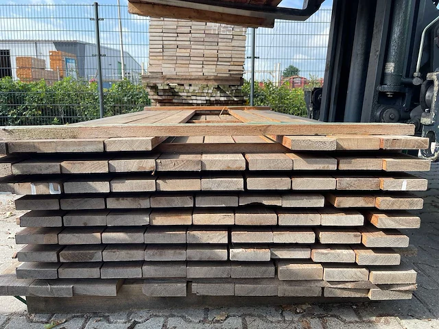 Ipé planken geschaafd 2150x90x21mm (79x) - afbeelding 3 van  3