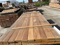 Ipé planken geschaafd 2150x90x25mm (40x) - afbeelding 1 van  3