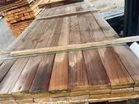 Ipé planken geschaafd 2150x90x25mm (40x) - afbeelding 1 van  3