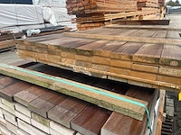 Ipé planken geschaafd 2150x90x25mm (40x) - afbeelding 3 van  3