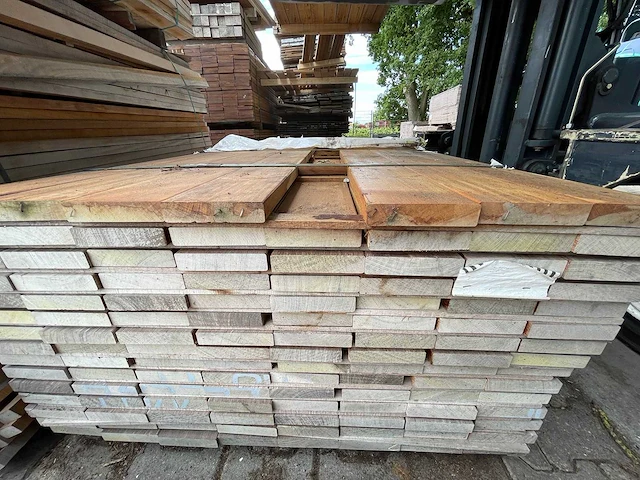 Ipé planken geschaafd 2750-3050x120x25mm (119x) - afbeelding 3 van  3