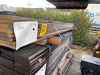 Ipé planken geschaafd 2750x145x21mm (48x) - afbeelding 2 van  3