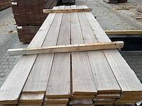 Ipé planken geschaafd 2750x145x21mm (53x) - afbeelding 1 van  3