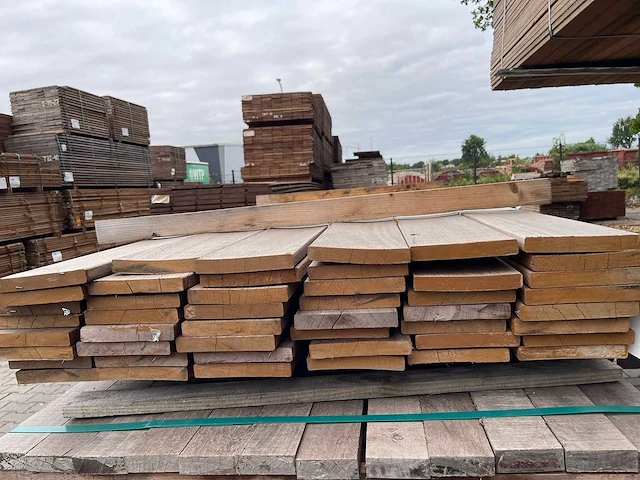 Ipé planken geschaafd 2750x145x21mm (53x) - afbeelding 3 van  3