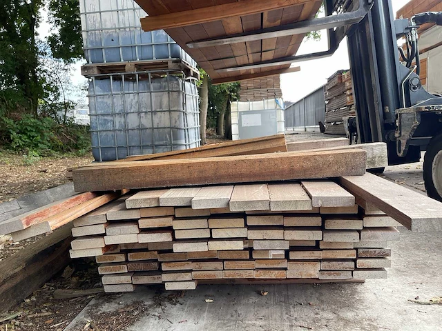 Ipé planken geschaafd 3050-4600x90x21mm (171x) - afbeelding 3 van  3