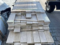 Ipé planken geschaafd 650-1550x120x27mm (75x) - afbeelding 1 van  3