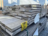 Ipé planken geschaafd 650-1550x120x27mm (75x) - afbeelding 2 van  3