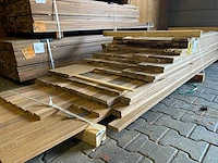 Ipé planken geschaafd country grade 1850-4900x70x21mm (195x) - afbeelding 2 van  3