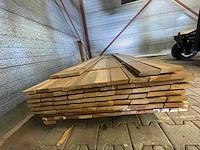 Ipé rhombus profiel 2450-2750x88x21mm (105x) - afbeelding 3 van  3