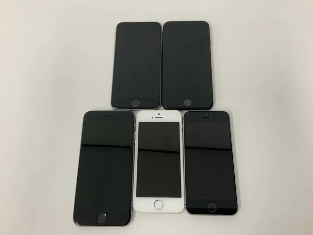 Iphone se(2020) 2nd gen, iphone se & iphone 6s (5x) - afbeelding 1 van  2