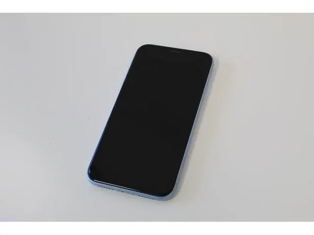 Iphone xr 64 gb blauw - afbeelding 1 van  2