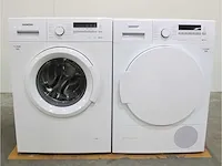 Iq100 isensoric a+++ wasmachine & siemens iq300 isensoric selfcleaning condenser droger
