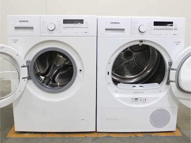 Iq100 isensoric a+++ wasmachine & siemens iq300 isensoric selfcleaning condenser droger - afbeelding 2 van  8