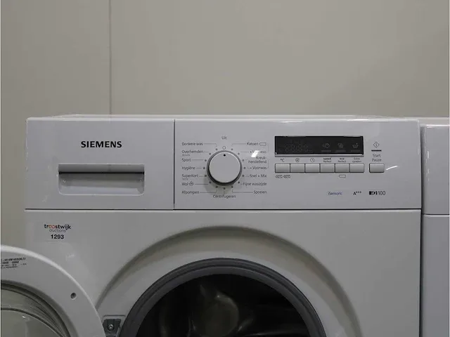 Iq100 isensoric a+++ wasmachine & siemens iq300 isensoric selfcleaning condenser droger - afbeelding 3 van  8