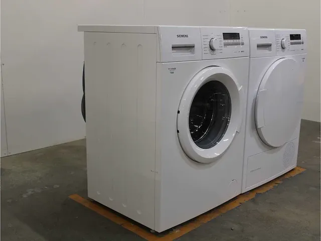 Iq100 isensoric a+++ wasmachine & siemens iq300 isensoric selfcleaning condenser droger - afbeelding 4 van  8